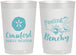 Personalized Family Vacation 22 oz Frosted Cups - Feeling Beachy | 180009