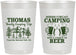 Personalized Family Vacation 22 oz Frosted Cups - Camping Park | 180013