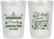 Personalized Family Vacation 22 oz Frosted Cups - Camping Trip | 180017