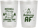 Personalized Family Vacation 22 oz Frosted Cups - Camping Trip | 180018