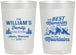 Personalized Family Vacation 22 oz Frosted Cups - Mountains | 180022