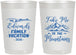 Personalized Family Vacation 22 oz Frosted Cups - Mountains | 180024