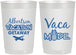 Personalized Family Vacation 22 oz Frosted Cups - Vacay Vibes Trip | 180055