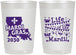 Personalized Mardi Gras 22 oz Frosted Cups - Life Of The Mardi | 190001