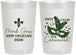 Personalized Mardi Gras 22 oz Frosted Cups - Fleur De Lis Carnaval | 190011