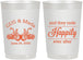 Personalized Wedding 22 oz Frosted Cups - Happily Ever After Motorcycle | 200