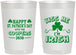 Personalized St Patricks Day 22 oz Frosted Cups - Kiss Me I Am Irish | 200004