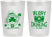 Personalized St Patricks Day 22 oz Frosted Cups - Irish Drinking Team | 200006