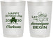 Personalized St Patricks Day 22 oz Frosted Cups - Shenanigans Leprechaun | 200011
