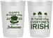 Personalized St Patricks Day 22 oz Frosted Cups - Irish Leprechaun | 200013