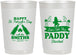 Personalized St Patricks Day 22 oz Frosted Cups - Lets Get The Paddy Started | 200014