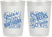 Personalized Birthday 22 oz Frosted Cups - Cheers Beers To 50 Years | 20003