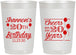 Personalized Birthday 22 oz Frosted Cups - Cheers To 20 Years | 20004