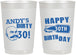 Personalized Birthday 22 oz Frosted Cups - 30th | 20012