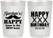 Personalized Birthday 22 oz Frosted Cups - 30th | 20013