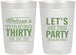 Personalized Birthday 22 oz Frosted Cups - 30th | 20017