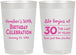 Personalized Birthday 22 oz Frosted Cups - 30th The Last 29 Years | 20019