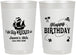 Personalized Birthday 22 oz Frosted Cups - 18th Shipwrecked | 20028