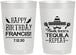 Personalized Birthday 22 oz Frosted Cups - Fiesta Siesta Tequila | 20030