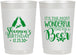 Personalized Birthday 22 oz Frosted Cups - Christmas | 20082