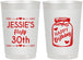 Personalized Birthday 22 oz Frosted Cups - 30th Flirty At Thirty | 20087