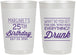Personalized Birthday 22 oz Frosted Cups - 25th | 20093