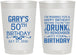 Personalized Birthday 22 oz Frosted Cups - 50th | 20095