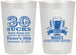 Personalized Birthday 22 oz Frosted Cups - 30th Sucks | 20097