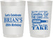 Personalized Birthday 22 oz Frosted Cups - 25th | 20100