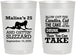 Personalized Birthday 22 oz Frosted Cups - 25th Strip Club | 20102
