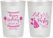 Personalized Birthday 22 oz Frosted Cups - 65th | 20105
