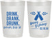Personalized Birthday 22 oz Frosted Cups - 30th Dirty | 20110