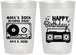 Personalized Birthday 22 oz Frosted Cups - 50th Cassette Tape | 20117