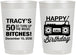 Personalized Birthday 22 oz Frosted Cups - 50th Cassette Tape | 20118