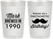 Personalized Birthday 22 oz Frosted Cups - 40th | 20119