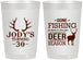 Personalized Birthday 22 oz Frosted Cups - 30th Deer Season | 20127