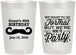 Personalized Birthday 22 oz Frosted Cups - 40th | 20131