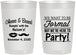 Personalized Birthday 22 oz Frosted Cups - Cheers Beers Formal | 20133