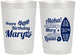 Personalized Birthday 22 oz Frosted Cups - 30th Hawaii | 20136