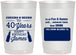 Personalized Birthday 22 oz Frosted Cups - Cheers Beers To 40 Years | 20165