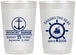 Personalized Birthday 22 oz Frosted Cups - 25th Nautical | 20168