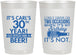 Personalized Birthday 22 oz Frosted Cups - 30th | 20170