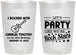 Personalized Birthday 22 oz Frosted Cups - 45th Rock Star | 20176