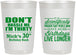 Personalized Birthday 22 oz Frosted Cups - 30th | 20182