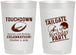 Personalized Birthday 22 oz Frosted Cups - 30th Football | 20189