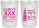 Personalized Birthday 22 oz Frosted Cups - 30th Flirty At Thirty | 20191