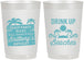 Personalized Birthday 22 oz Frosted Cups - Drink Up Beaches | 20206