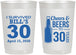 Personalized Birthday 22 oz Frosted Cups - Cheers Beers To 30 Years | 20214