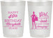 Personalized Birthday 22 oz Frosted Cups - 40th | 20223