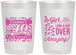 Personalized Birthday 22 oz Frosted Cups - 40th | 20224
